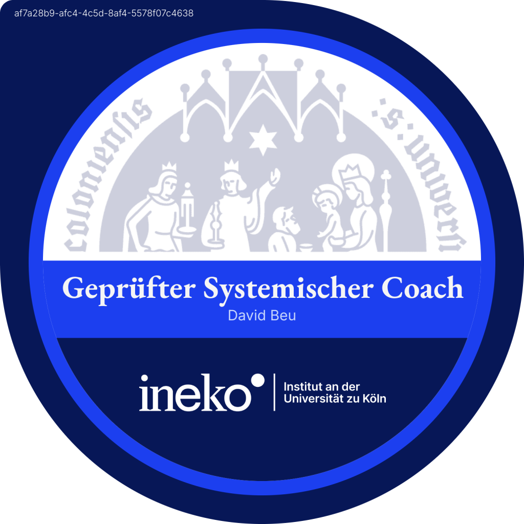 Badge systematischer Coach
